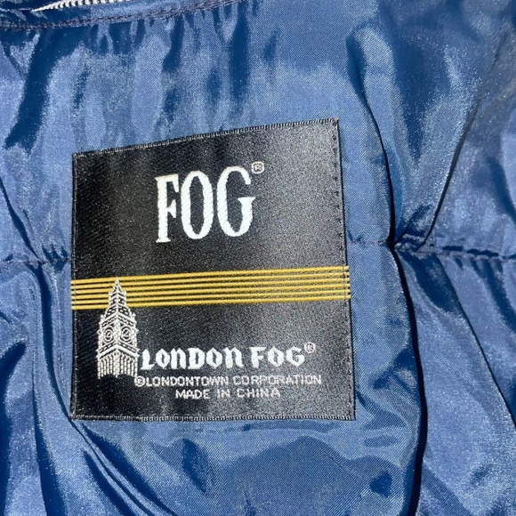 Vintage London Fog Essential 3M Reflective Zip Jacket Size XS Reg - Picture 10 of 15